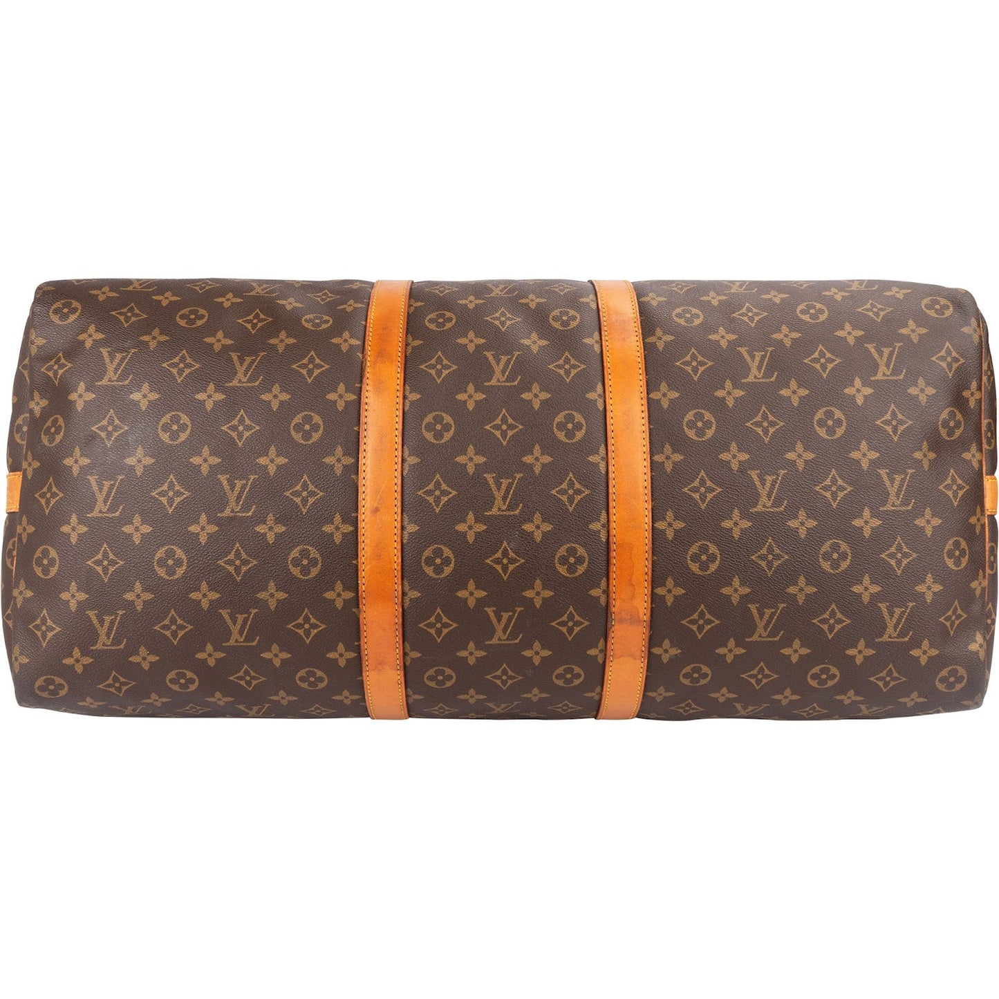 Louis Vuitton Monogram Canvas Keepall 60 Bandoulière Travel Bag