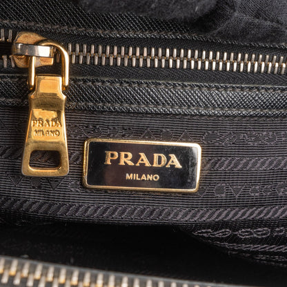Prada Black Saffiano Lux Galleria Handbag