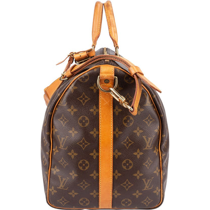 Louis Vuitton Monogram Canvas Keepall 50 Bandoulière Travel Bag