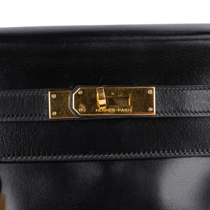 Hermès Box Calfskin Kelly 32 Retourne Handbag