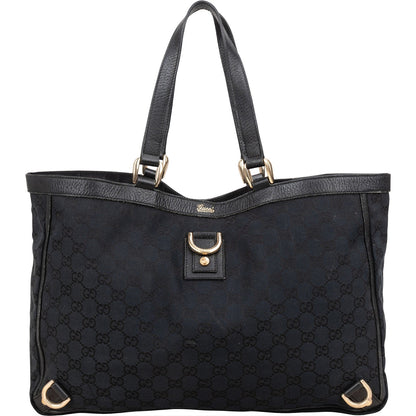 Gucci Monogram GG Canvas Abbey D-Ring Handbag