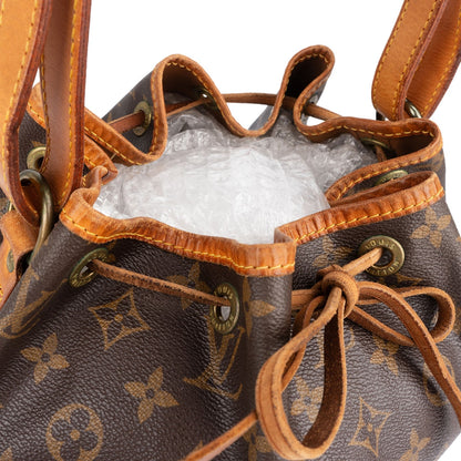 Louis Vuitton Monogram Canvas Sac Noé Petit Shoulder Bag