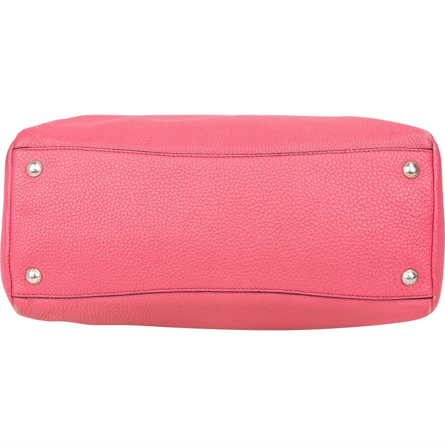 Prada Grained Leather Bauletto Handbag
