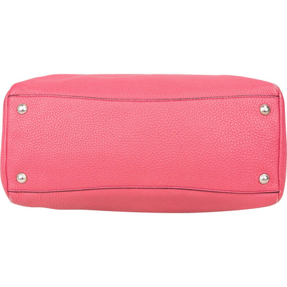 Prada Grained Leather Bauletto Handbag