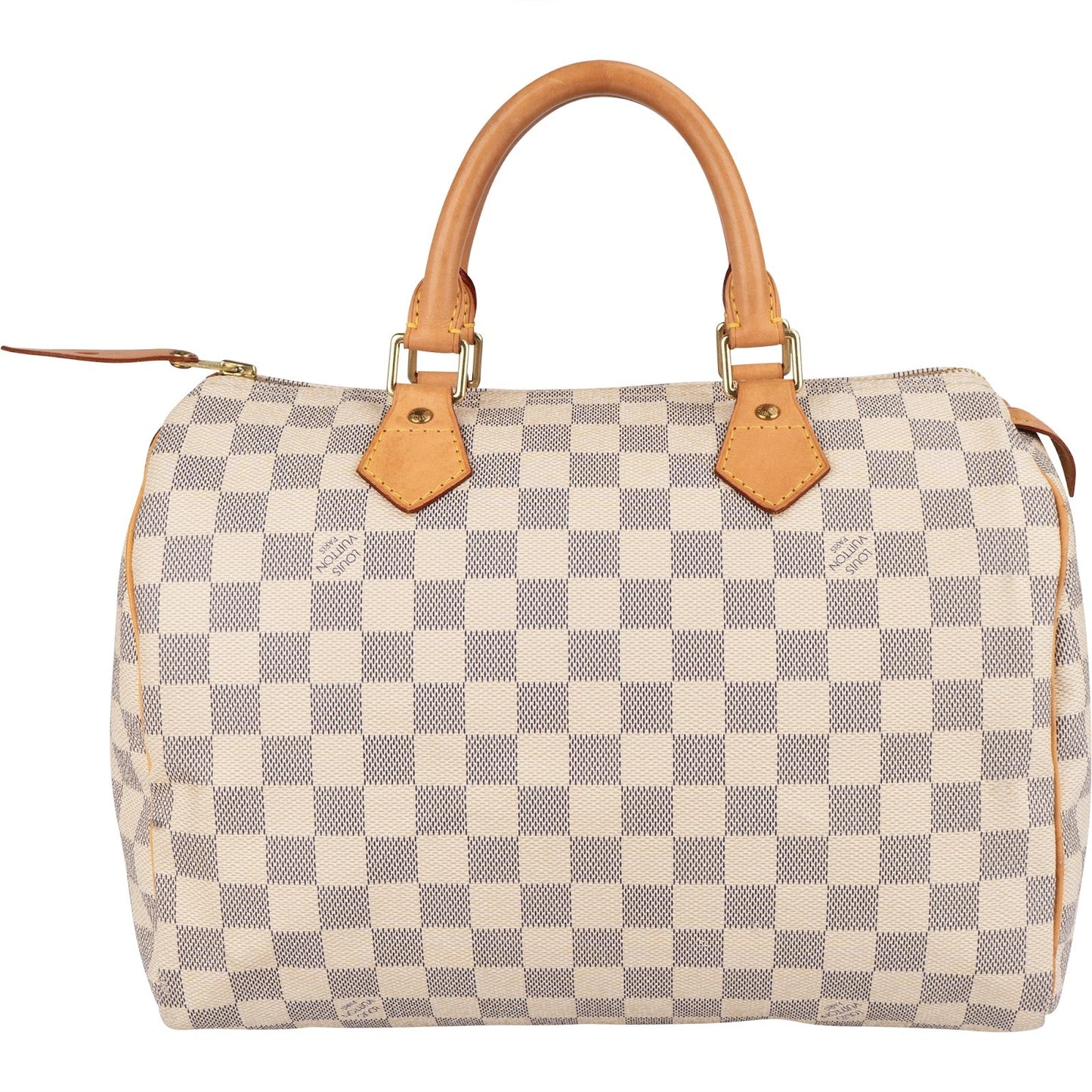 Louis Vuitton Monogram Damier Azur Speedy 30 Handbag