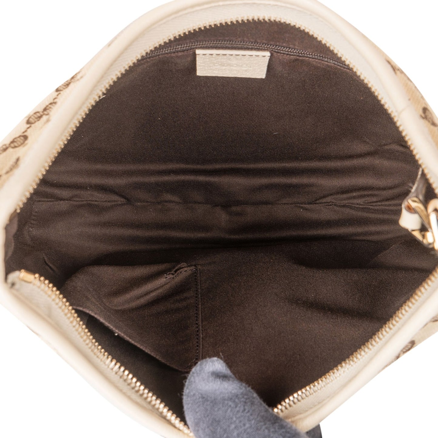 Gucci Monogram GG Canvas Abbey D-Ring Shoulder Bag