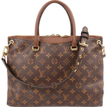 Louis Vuitton Monogram Canvas Pallas MM Handbag