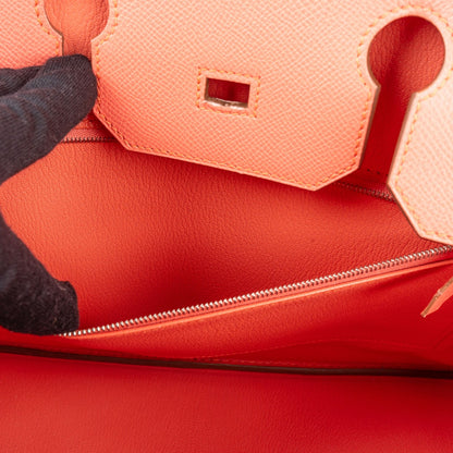 Hermès Flamingo Epsom Leather Birkin 35 Handbag