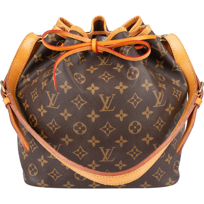 Louis Vuitton Monogram Canvas Sac Noé Petit Shoulder Bag