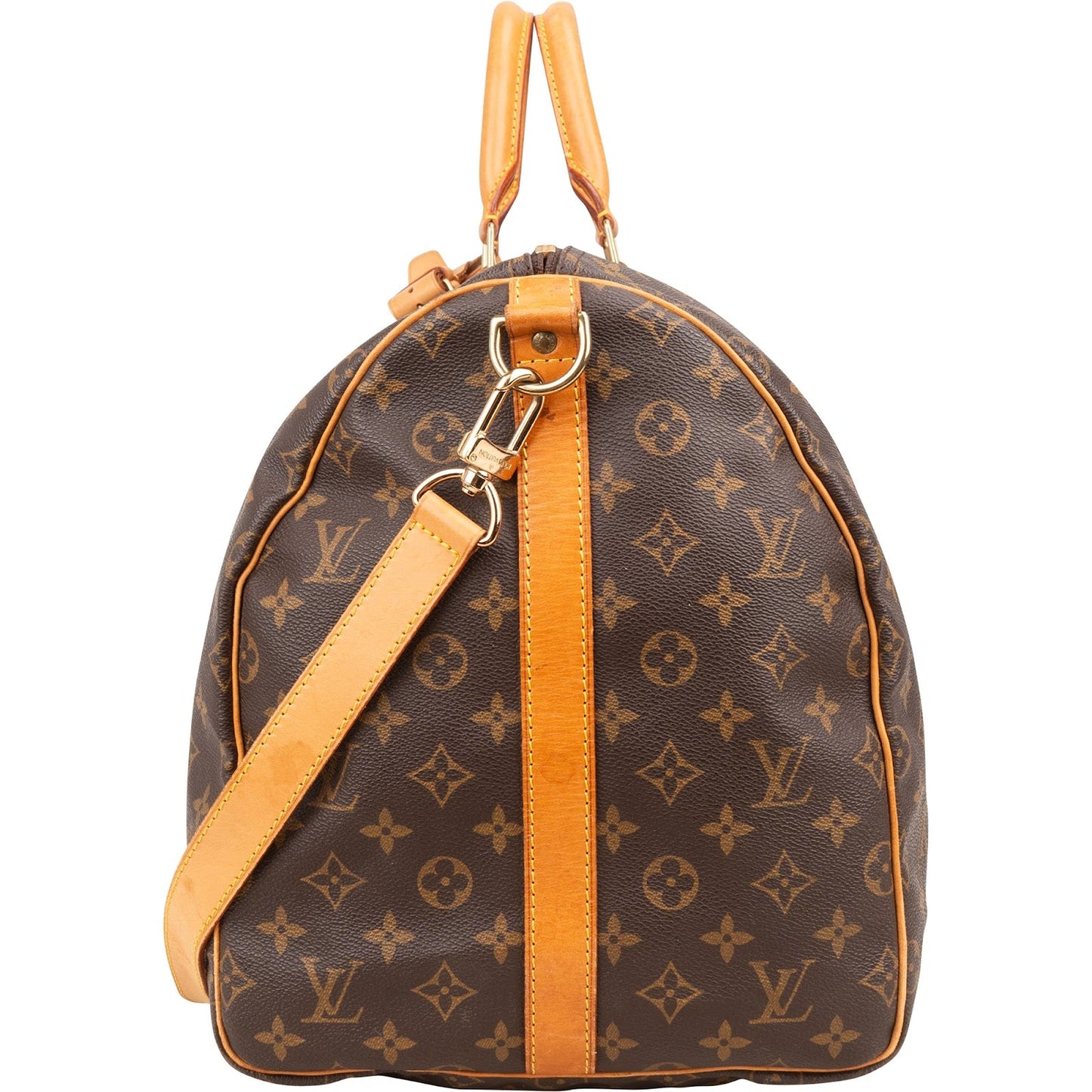 Louis Vuitton Monogram Canvas Keepall 55 Bandoulière Travel Bag