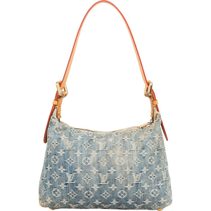 Louis Vuitton Monogram Denim Baggy PM Shoulder Bag