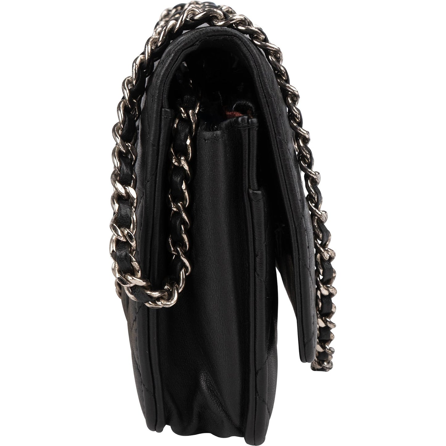 Chanel Quilted Lambskin Wallet on Chain Crossbody Bag