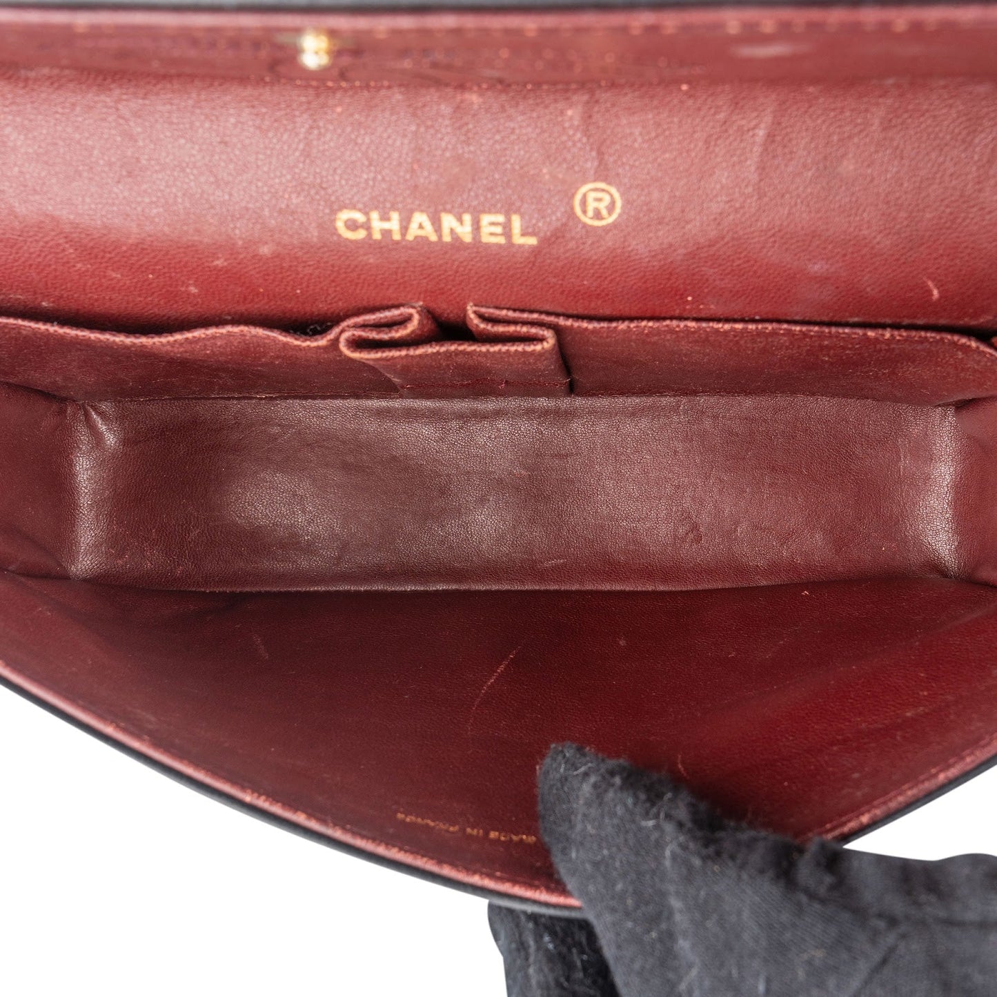Chanel Quilted Lambskin 24K Gold Double Flap Shoulder Bag