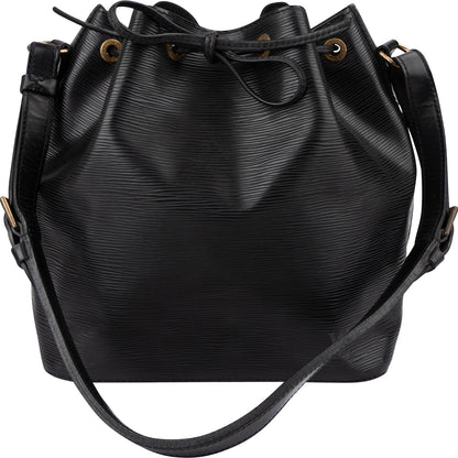 Louis Vuitton Noir Epi Leather Sac Noé Petit Shoulder Bag
