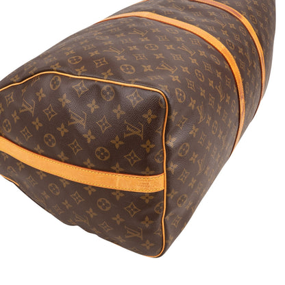 Louis Vuitton Monogram Canvas Keepall 60 Bandoulière Travel Bag