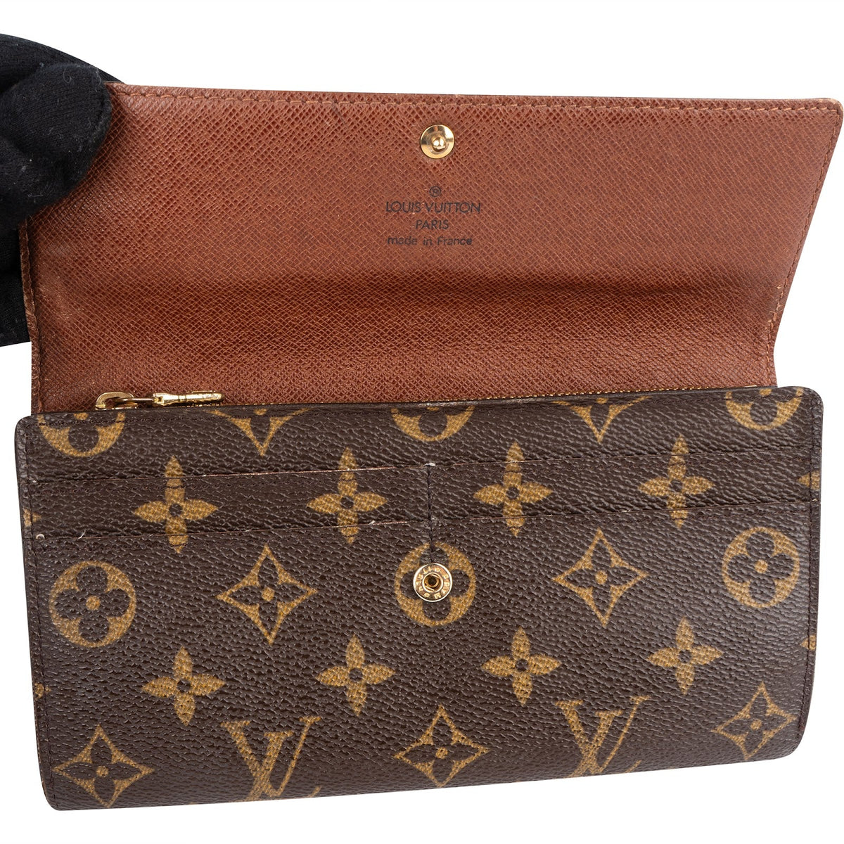 Louis Vuitton Monogram Canvas Sarah Wallet