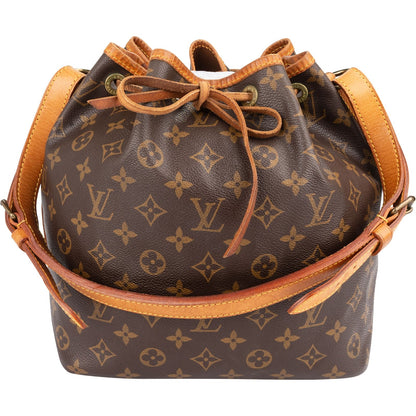 Louis Vuitton Monogram Canvas Sac Noé Petit Shoulder Bag