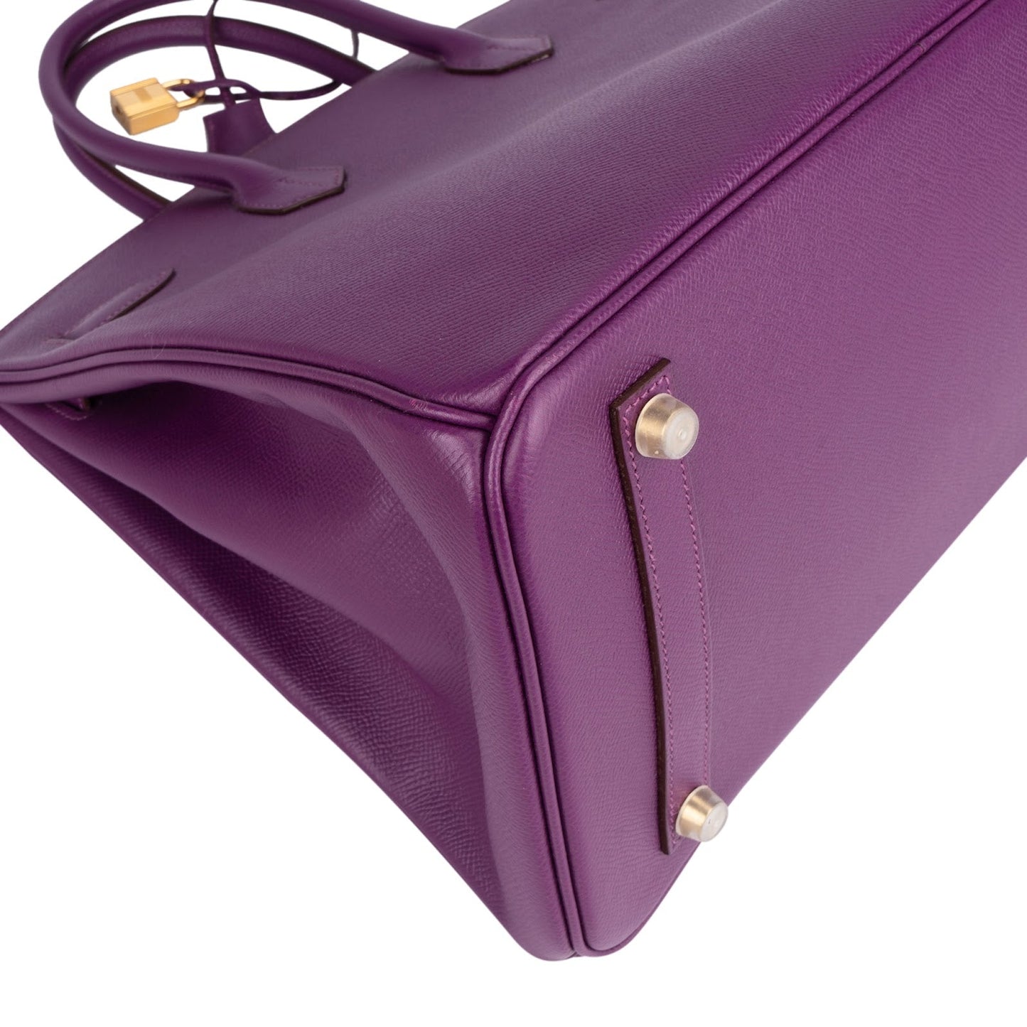 Hermès Violet Epsom Leather Birkin 35 Handbag