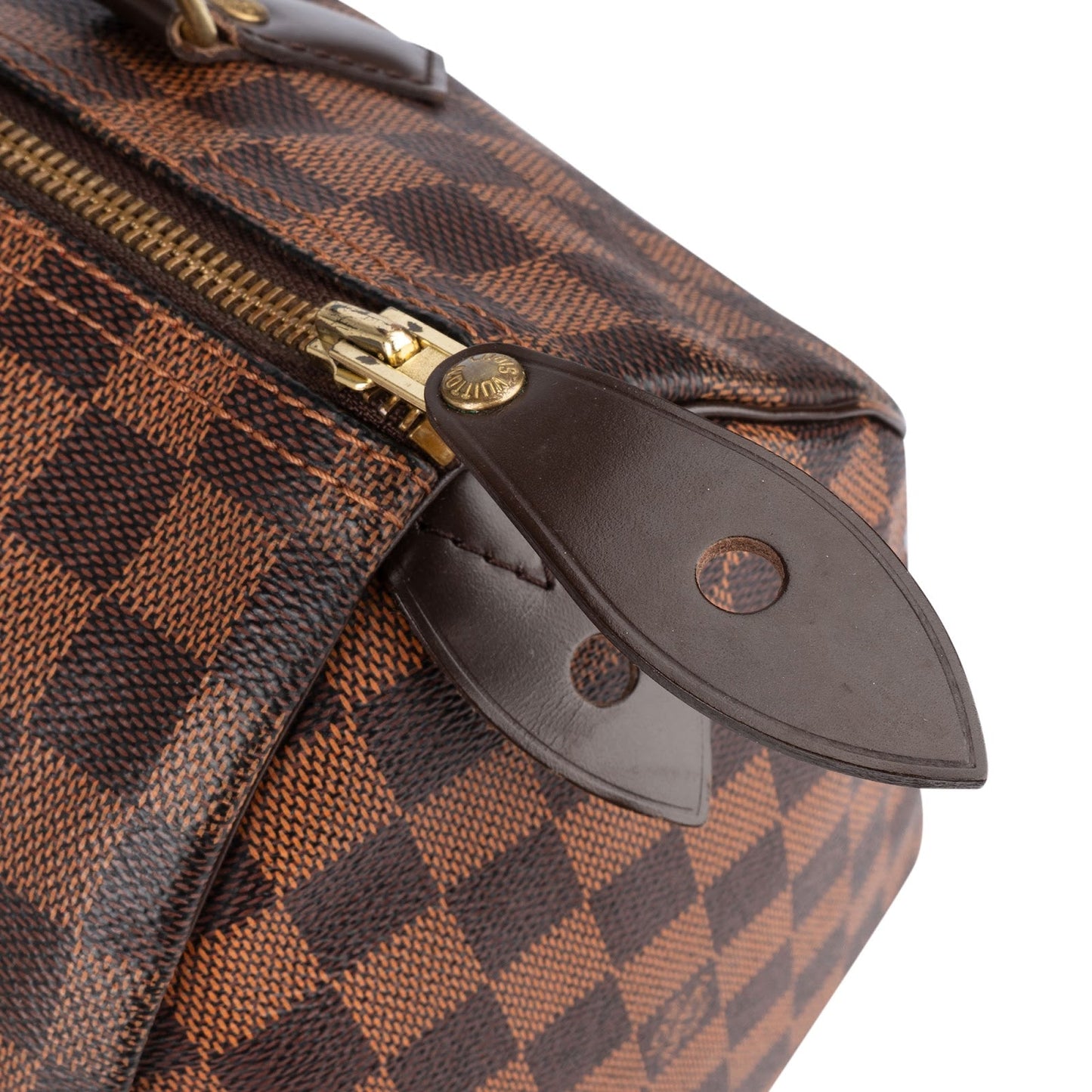 Louis Vuitton Monogram Damier Ebene Speedy 30 Handbag