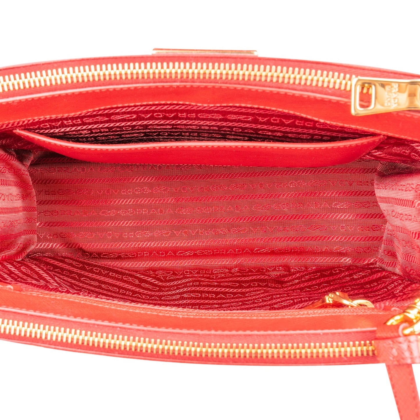 Prada Saffiano Leather Galleria Handbag