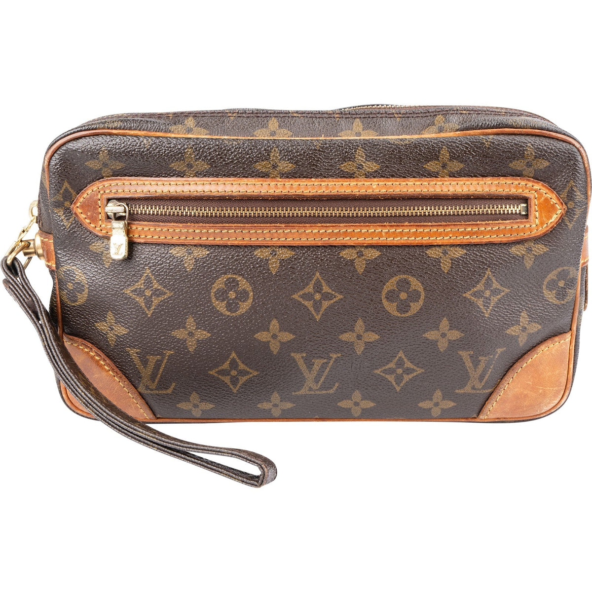 Louis Vuitton Monogram Canvas Marly Dragonne Clutch
