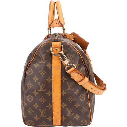 Louis Vuitton Monogram Canvas Keepall 45 Bandoulière Travel Bag