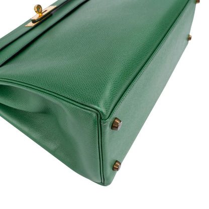 Hermès veau Courchevel Leather Kelly Sellier 32 Handbag