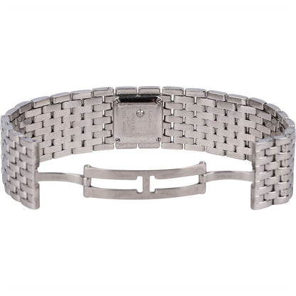 Cartier Silver Tone Tank Française 2384 Women Watch