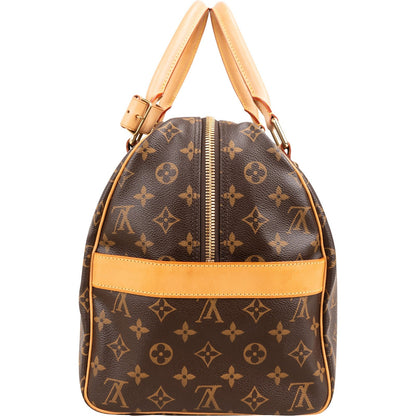 Louis Vuitton Monogram Canvas Carryall Weekender Handbag
