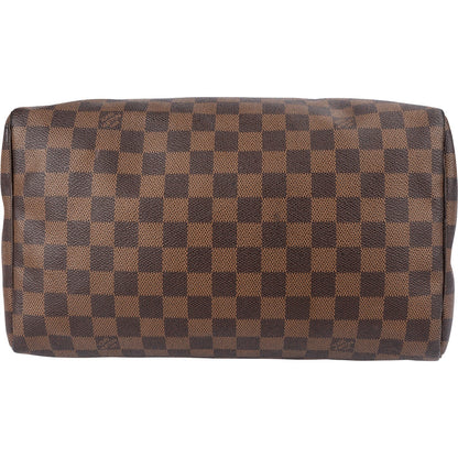 Louis Vuitton Monogram Damier Ebene Canvas Speedy 30 Handbag
