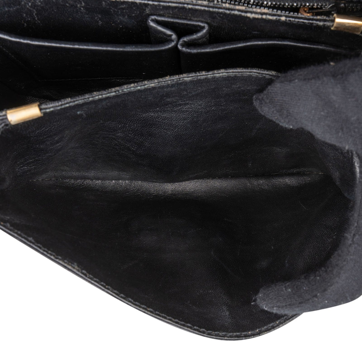 Céline Box Calf Leather Triomphe Shoulder Bag