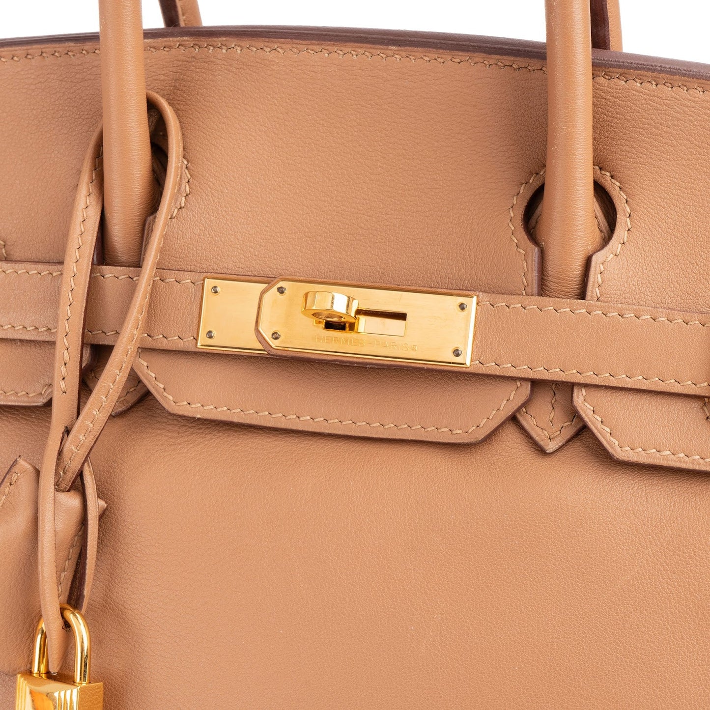 Hermès Natural Swift Leather Birkin 30 Handbag