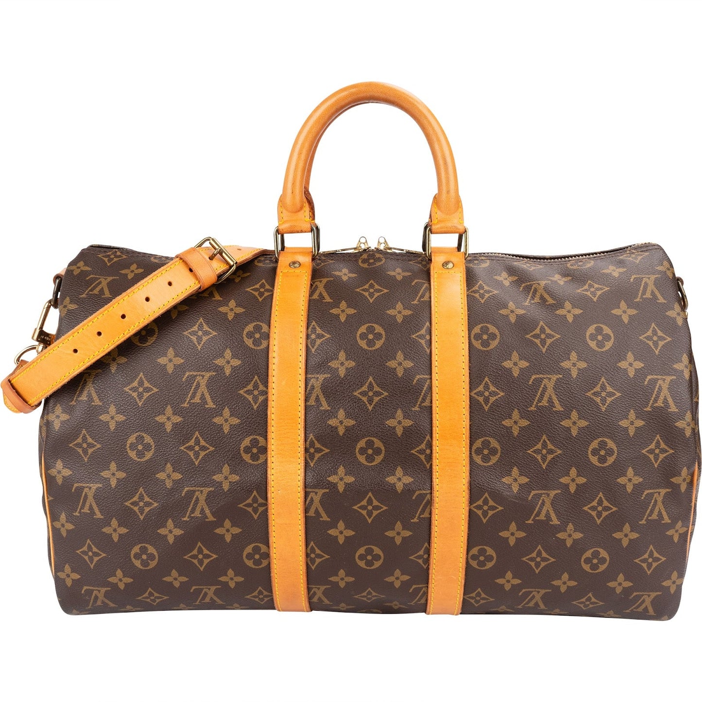 Louis Vuitton Monogram Canvas Keepall 45 Bandoulière Travel Bag