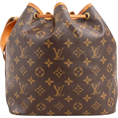 Louis Vuitton Monogram Canvas Sac Noé Petit Shoulder Bag
