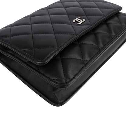 Chanel Quilted Lambskin Wallet on Chain Crossbody Bag