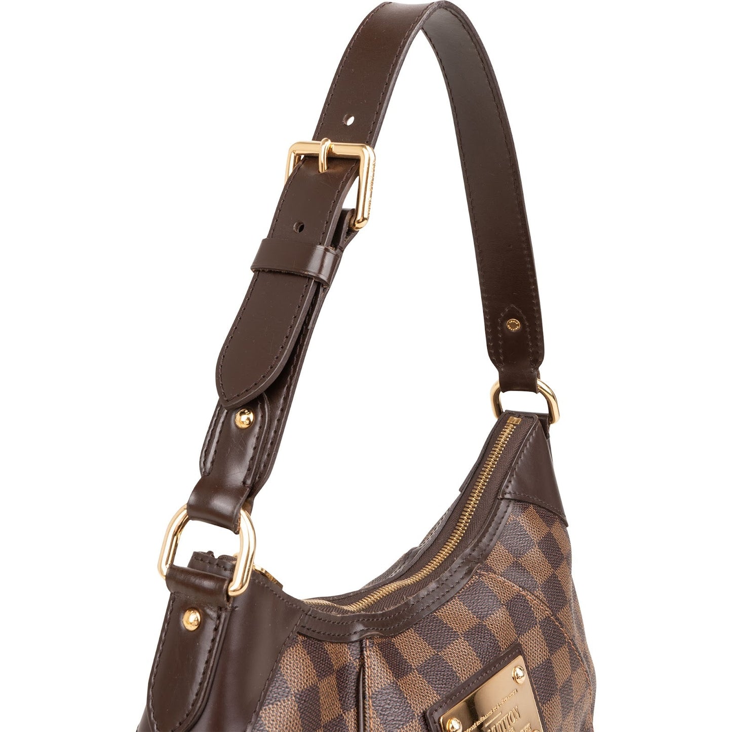 Louis Vuitton Monogram Damier Ebene Thames PM Shoulder Bag