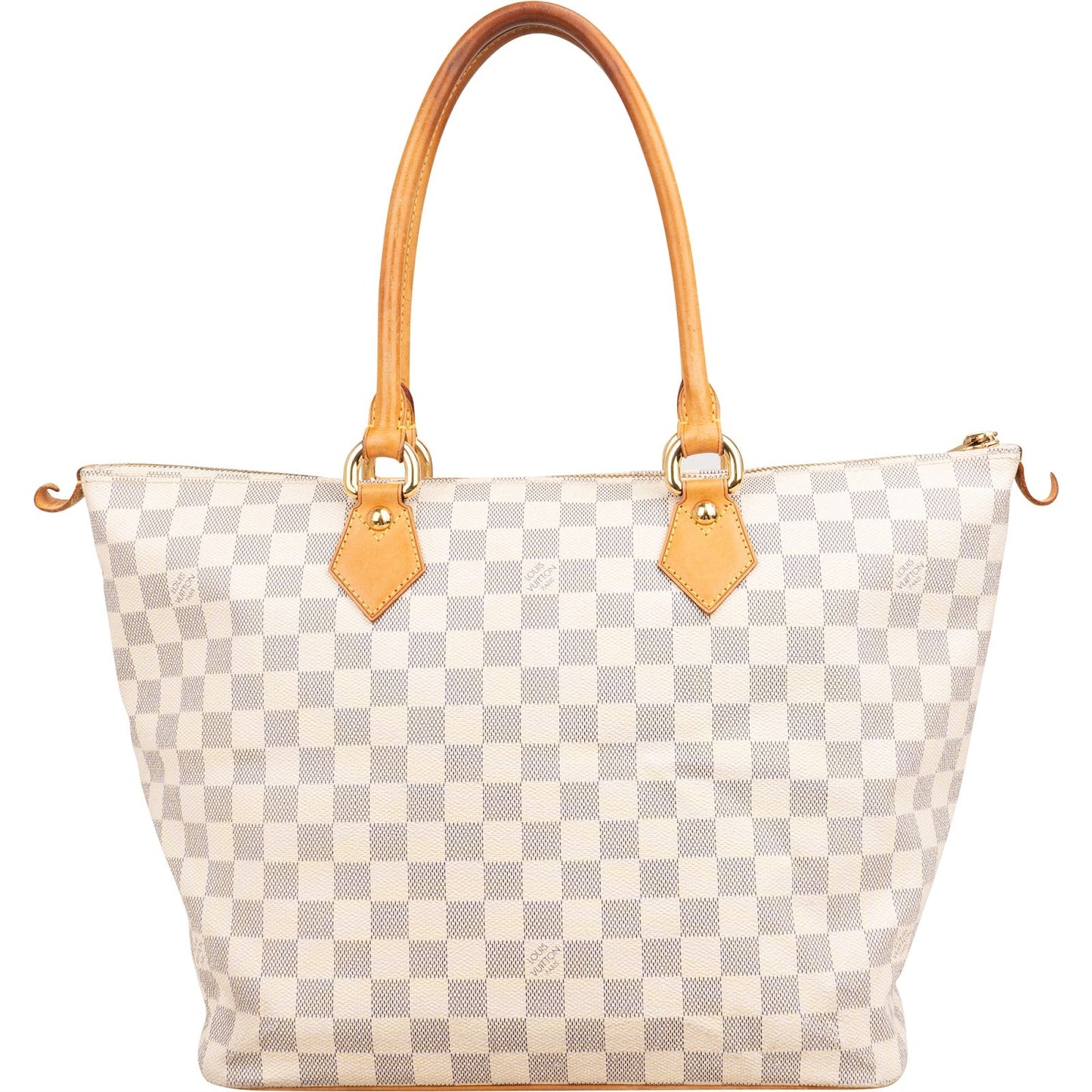 Louis Vuitton Monogram Damier Azur Canvas Saleya MM Shoulder Bag