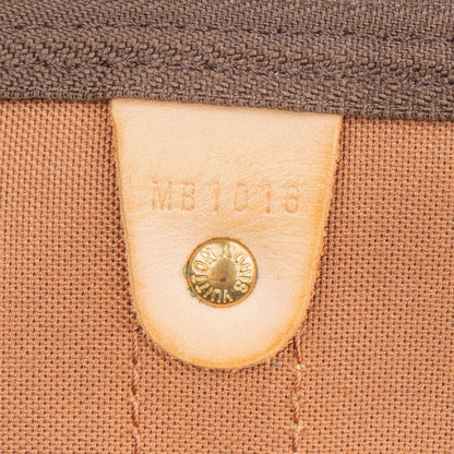 Louis Vuitton Monogram Canvas Keepall 55 Bandoulière Travel Bag