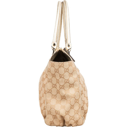 Gucci Monogram GG Canvas Abbey D-Ring Tote Shoulder Bag