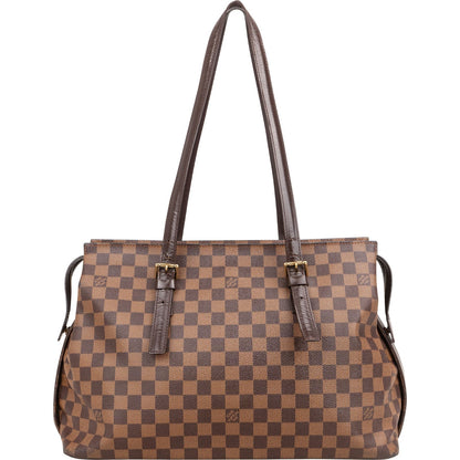 Louis Vuitton Monogram Damier Ebene Chelsea Shoulder Bag