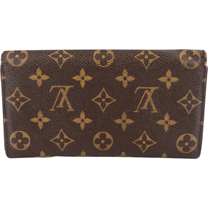 Louis Vuitton Monogram Canvas Sarah Wallet