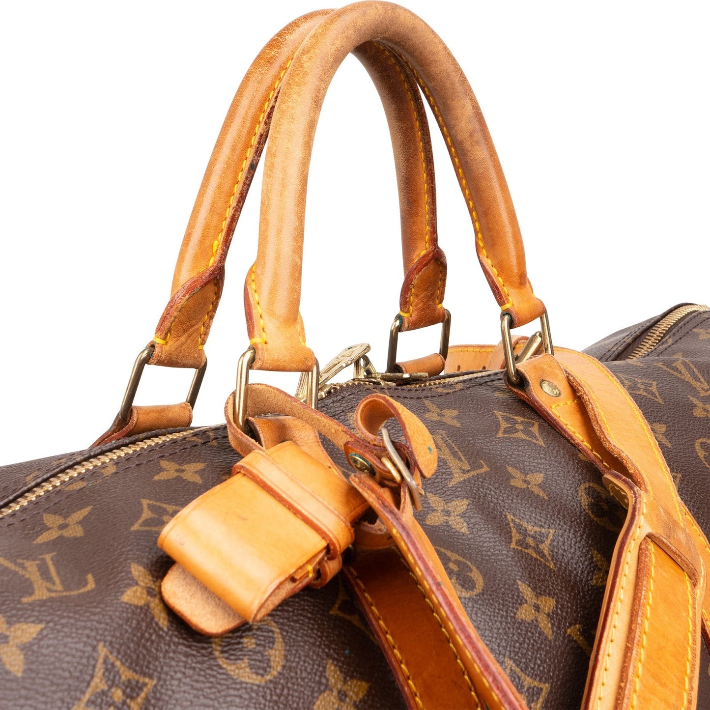 Louis Vuitton Monogram Canvas Keepall 55 Bandoulière Travel Bag