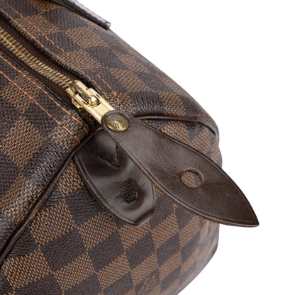 Louis Vuitton Monogram Damier Ebene Canvas Speedy 30 Handbag