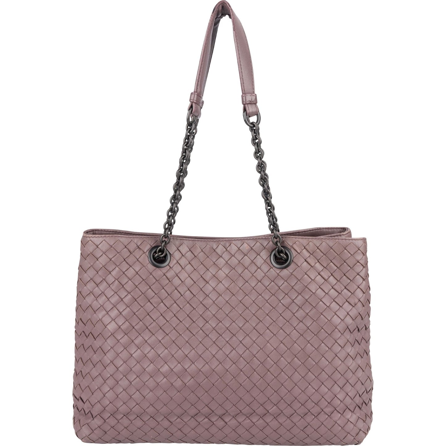 Bottega Veneta Intrecciato Leather Chain Tote Shoulder Bag