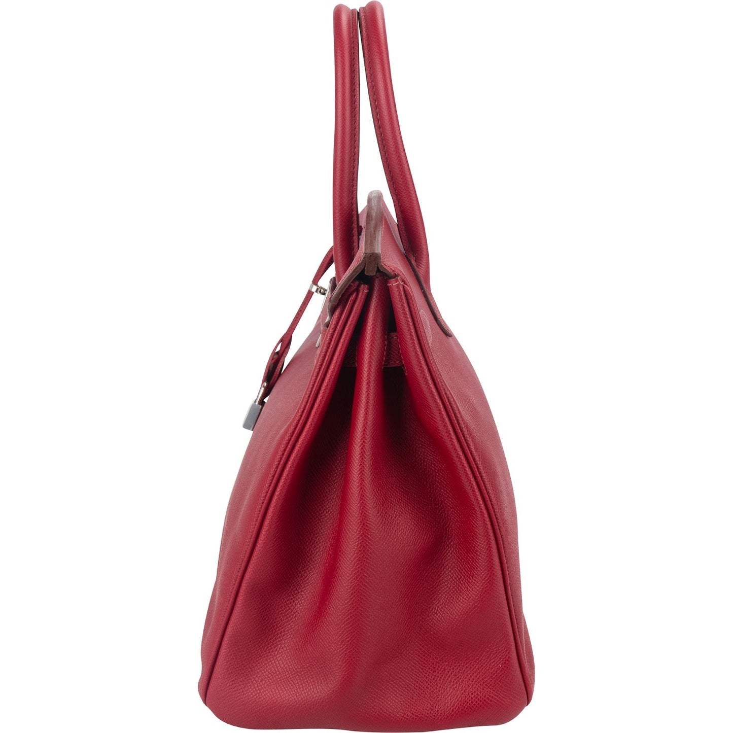 Hermès Epsom Leather Palladium Palladium Birkin 35 Handbag