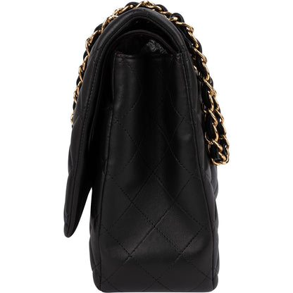 Chanel Quilted Lambskin Maxi Double Flap Crossbody Bag