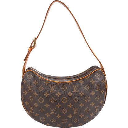 Louis Vuitton Canvas Monogram Croissant MM Shoulder Bag