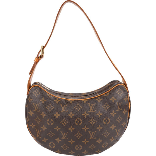 Louis Vuitton Canvas Monogram Croissant MM Shoulder Bag