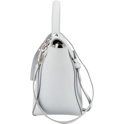 Céline Light Blue Leather Grained Calfskin Nano Belt Handbag
