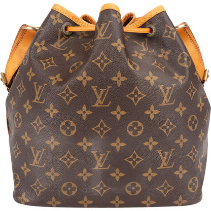 Louis Vuitton Monogram Canvas Sac Noé Petit Shoulder Bag